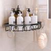 New light luxury bathroom non-punching triangular rack, toilet wall-mounted storage rack, toilet rack