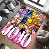 JoJo's Bizarre Adventure: Epic Characters Vibrant Art carpet Living room and bedroom mats printing Christmas gifts Fashion Art