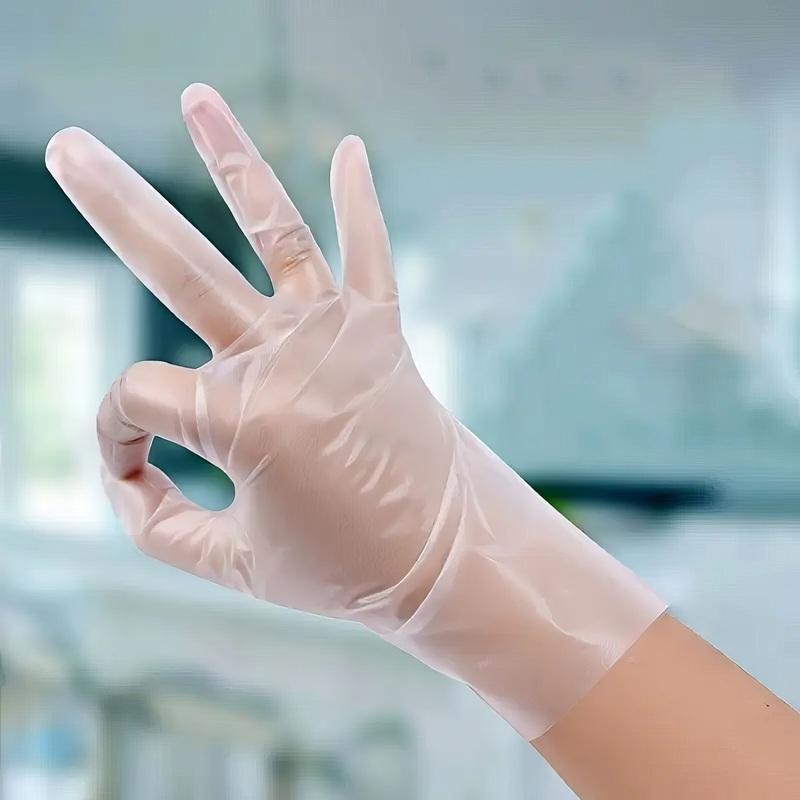 100/200/300 Pairs of Disposable Transparent Gloves, Odorless and Non Irritating, Suitable for Most People, Used for Food Contact
