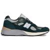 Patta X New Balance 991v2 Made In England Sea Moss Men Sneakers Green Safety-Yellow U991PB2