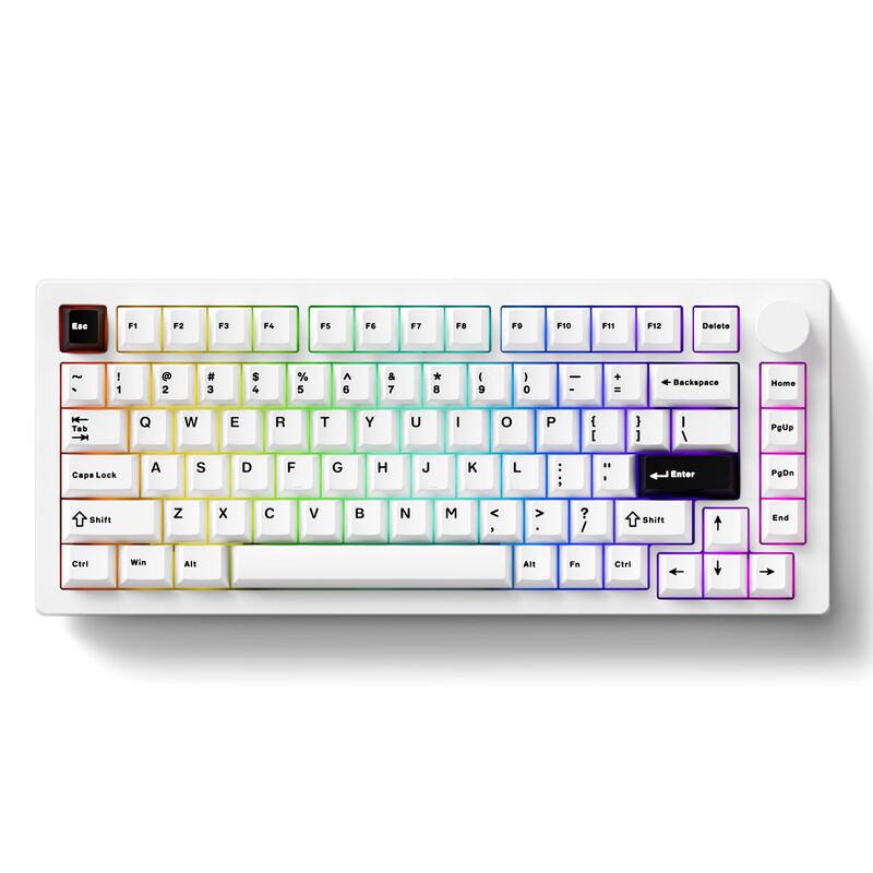 Teclado Mecânico AKKO MONGEE M1 V5 de Alumínio CNC Tri-Modo com Gasket