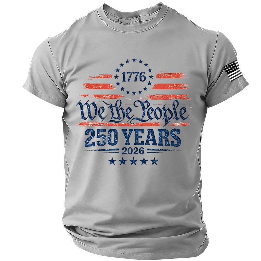 Men's Casual Round Neck Lightweight Breathable Short-Sleeve Top