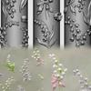 3D Flowers Series Curved Nail Mold Lily Of The Valley Lotus Flower Diy High Tranparent Nail Templates Nail Mold Art Decor