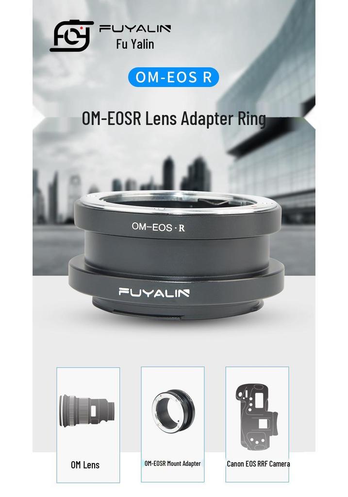 Olympus OM Lens Adapter for Canon EOS R/RP/R5/R6 Mirrorless Cameras