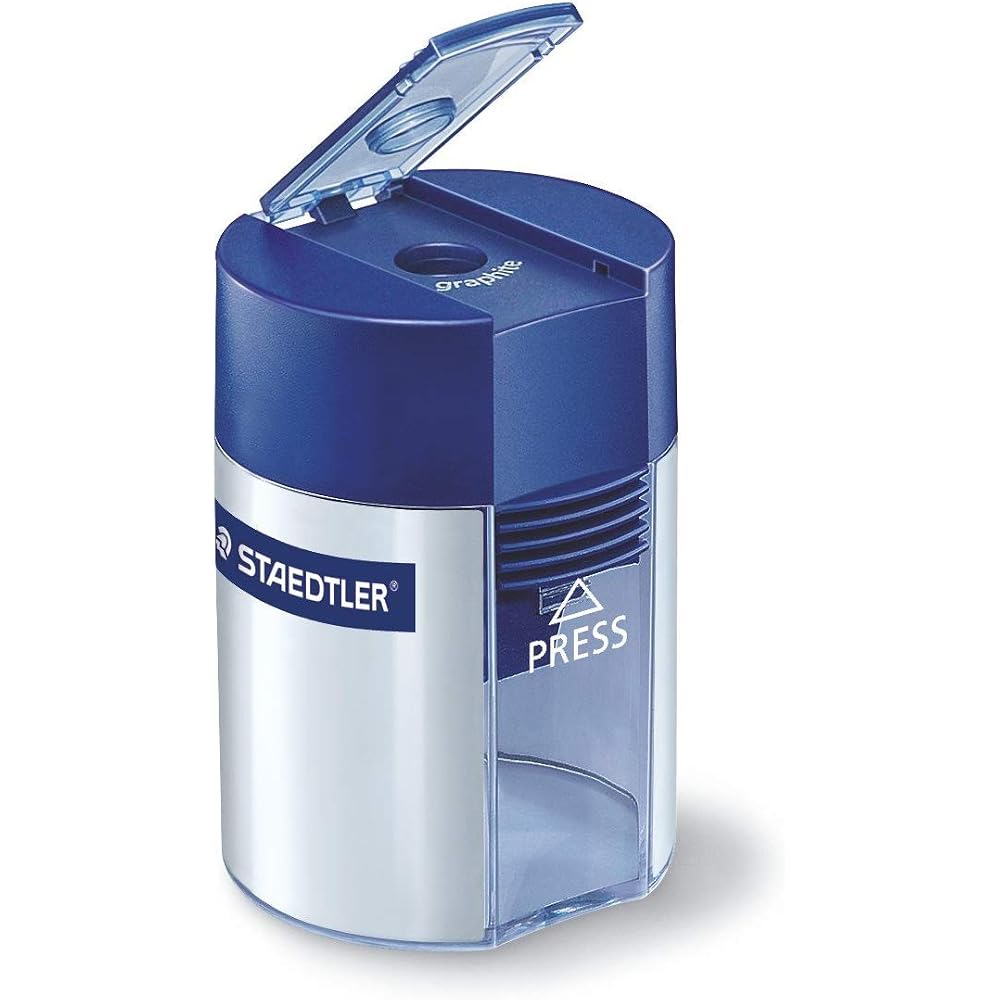 STAEDTLER PENCIL SHARPENER 511 001 WITH LID