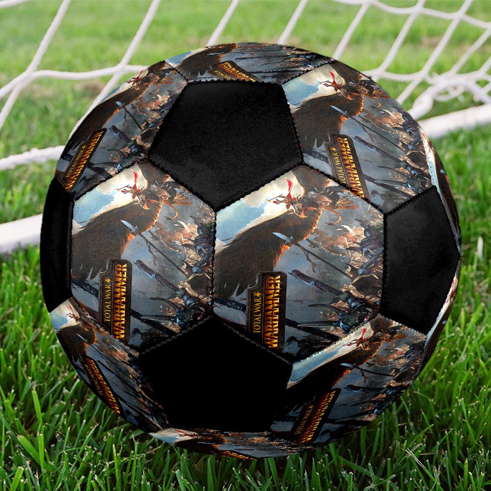 Total War Theme Size 5 Soccer Ball, Suitable for Both Indoor and Outdoor Matches, a Gift Suitable for Everyone.
