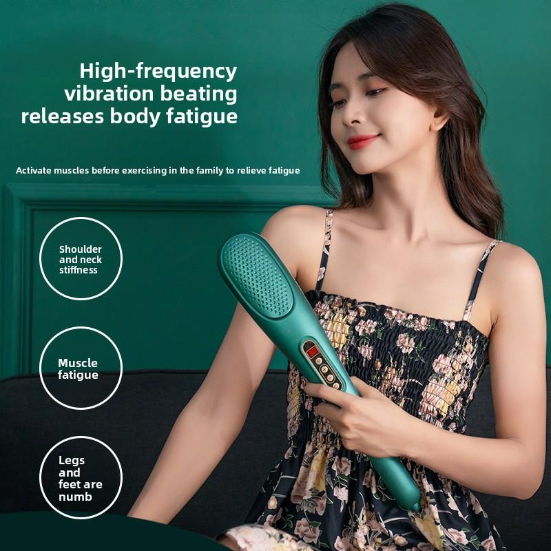 Dolphin Massager Rechargeable Back Hammer Electric Back Hammer Handheld Stick Gift Meridian Pat Stick Massager