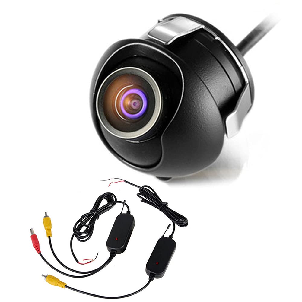 

Авто Wayfeng WF Беспроводная камера переднего вида автомобиля с углом обзора 360 градусов, CCD, широкоугольная, водонепроницаемая, передняя