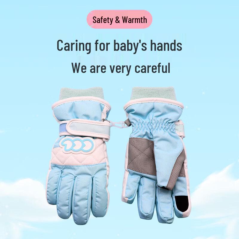 COCOLIC Kids' Winter Cartoon Ski Gloves