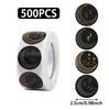EID Mubarak 500pcs Roll Stickers Ramadan Kareem Gifts Packaging Seal Stickers Islam Muslim Festival Party Decor EID Gift Labels