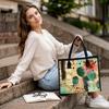 Desert Cactus Printed Casual Tote Bag Large Capacity Reusable Daily Shoulder Bag for Shopping Travel