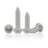 304 Stainless Steel Star Drive Self-Tapping Wood Screws: Pan Head, Inner Hexagon, Sizes M2-M6
