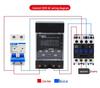 KG316T Black Time Control Switch - 220V Intelligent Timer for Street, Canopy & Billboard Lighting