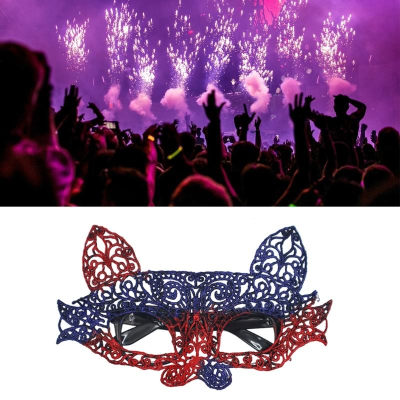 Venetian Masquerade Mask Half Face Eyemask Sexy Lace Mask for Fancy Dress Christmas Halloween Costume Party Girls Women