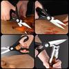 Zhi Shi Stainless Steel Multifunction Kitchen Scissors