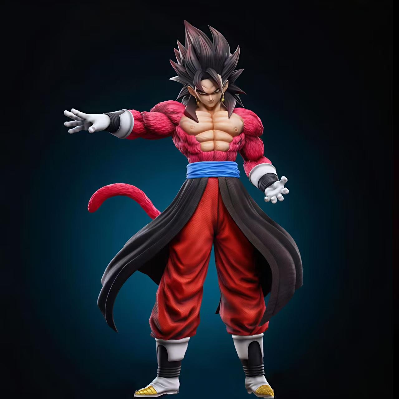 

In Stock Anime Statue Dragon Ball Super 4 Vegeta Action Figure GK Model Doll Collection Desktop Toy Birthday Decoration Gift