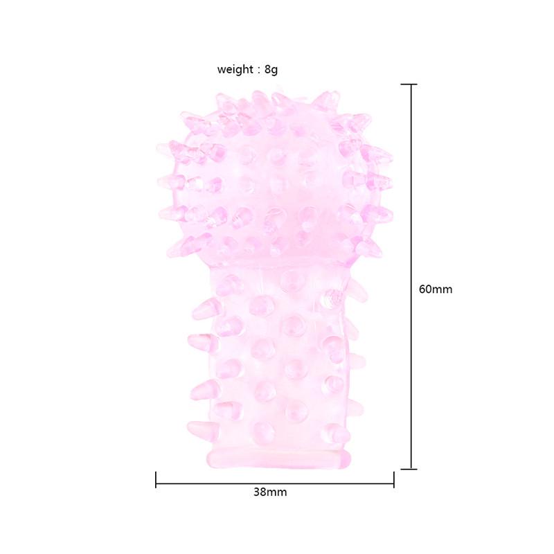 Finger Massager Sleeves G-spot Vibrator Clitoris Stimulator Finger/Vibrator/Love Egg Sleeves Adult Sex Toys For Women