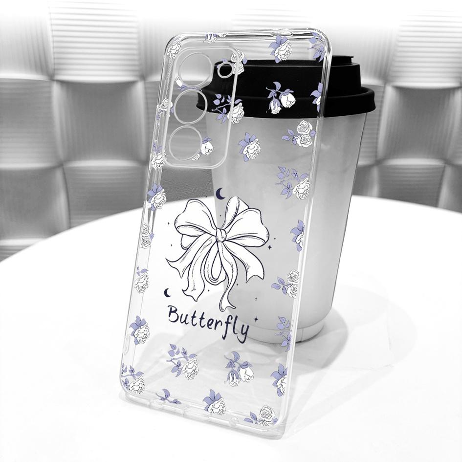 Custodia Trasparente Per OPPO A5 4G Custodie CPH2727 Nuova Moda Fiocco Limone Fundas Copertura Morbida in Silicone Per OPPO A5 A5x 5G A5M Gusci