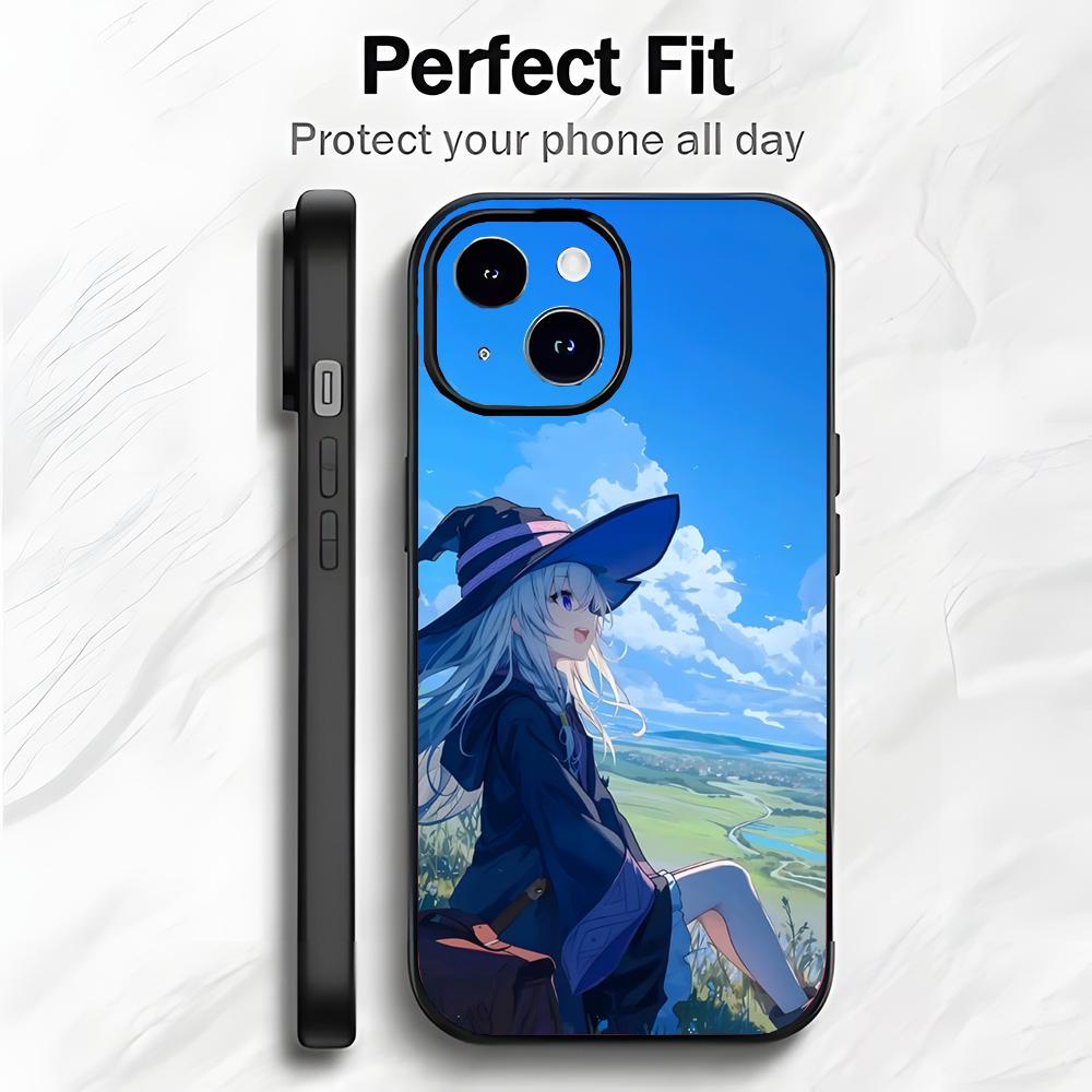Fantasy Japanese Anime W-Wandering Witch Phone Case Phone Case Soft Packaging Lightweight For iPhone17 16 15 14 13ProMax