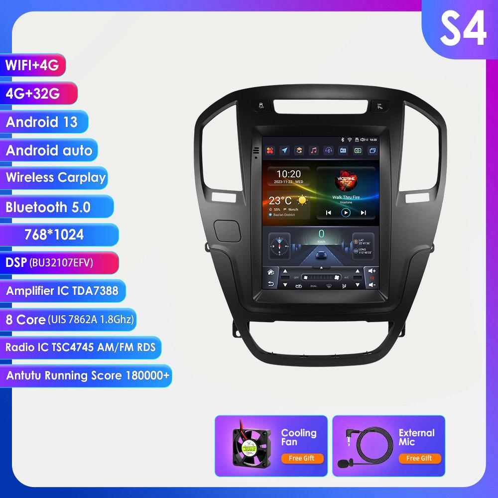 Hizpo 9.7 Inch Android Carplay Auto Car Radio 2Din For Opel Insignia Buick Regal 2009-2013 Multimedia Player Stereo Head Unit 2Din Stereo Autoradio N