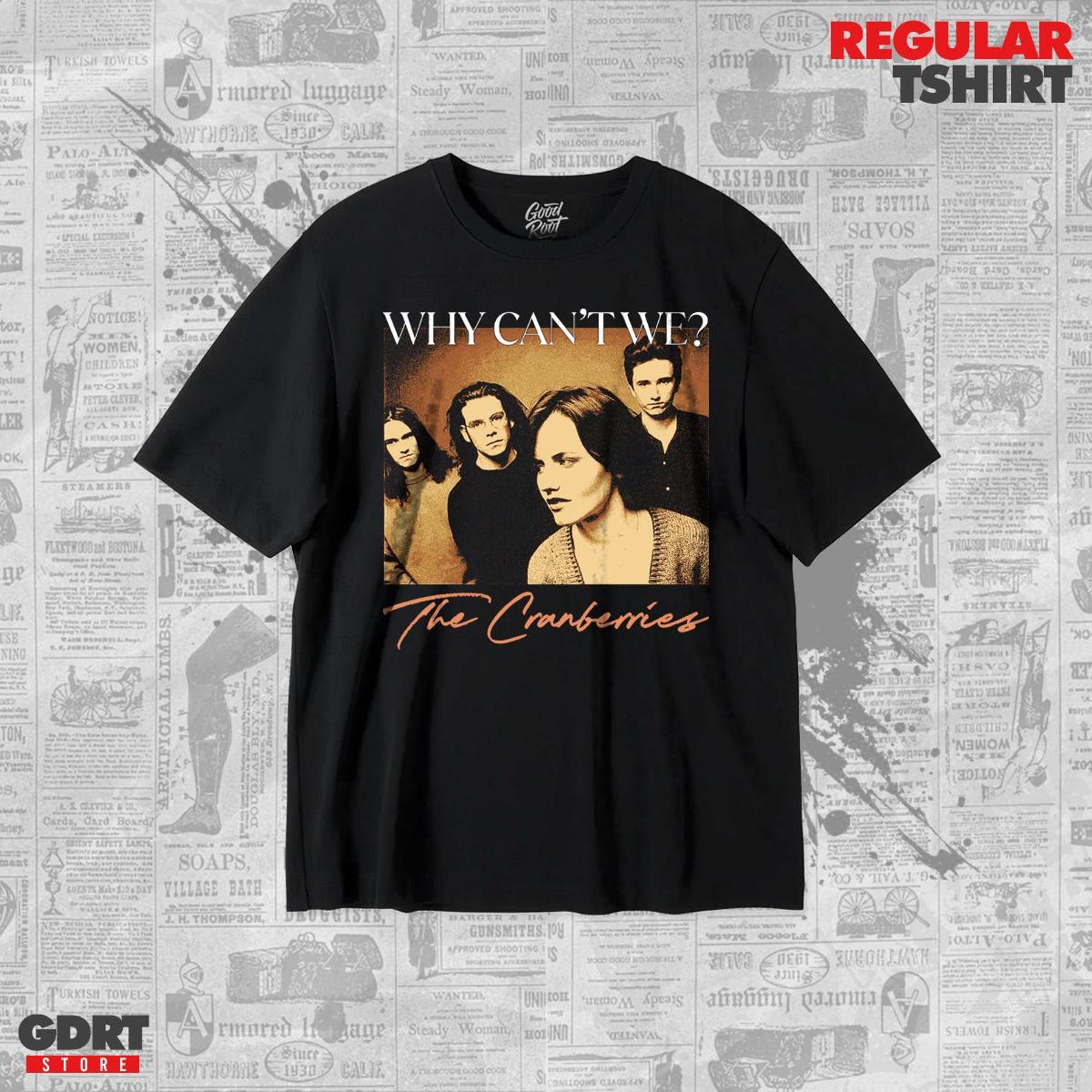 The Cranberries - Why Can t We? T shirt Unisex Heavy Shirt S