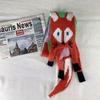 Cozy Fox Plush Scarf for Women - Knit Fluffy Cartoon Winter Neck Warmer Cute Animal Print Fashion Accessory Gift