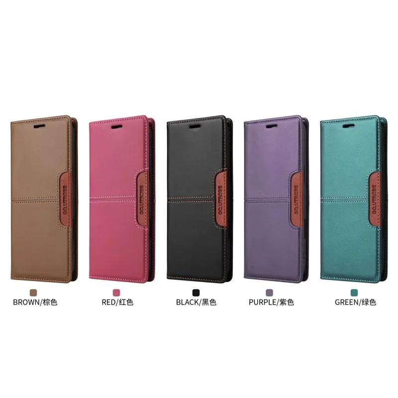 Anti-theft Leather Case Flip Cover For SONY Xperia 10-6 5 VI 1 V II III 1-5 Xperia10 IV Coque Luxury Wallet Magnetic Phone Cases