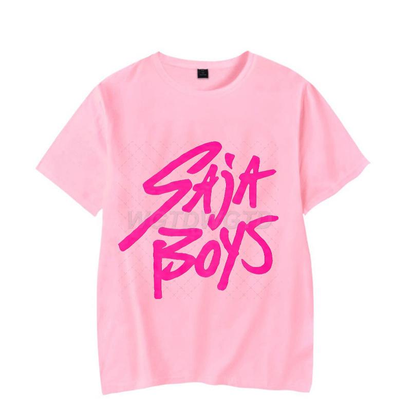 Fashion KPop Demon Hunters Jinu Tshirt Saja Boys Short Sleeve Men Women Tees Casual Crewneck Anime KPop Demon Hunters T-shirts