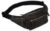 Leder-Hüfttasche 2506-MH-1908 Schwarz