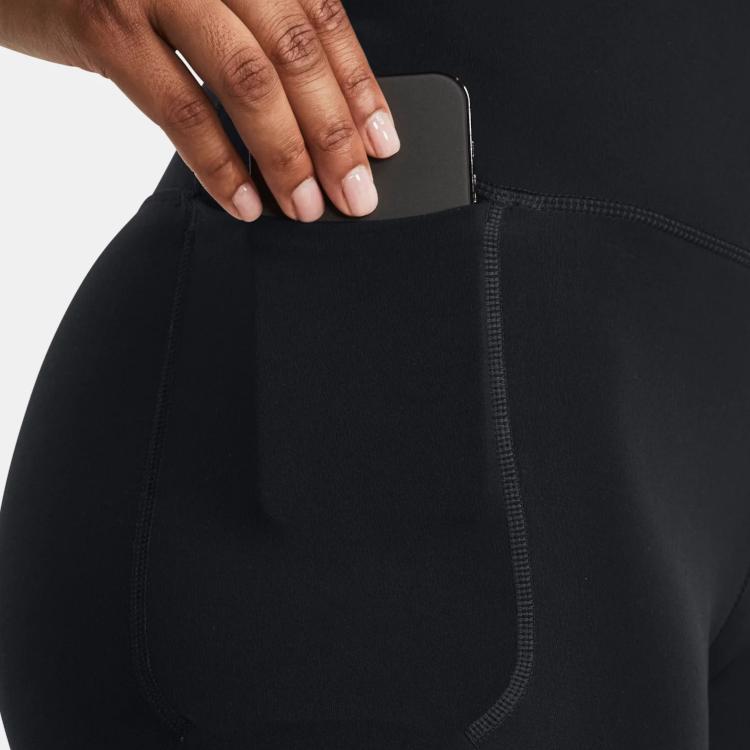 Under Armour Solid Color Logo Slim Fit High Waist Leggings Women leggings 1379174-001