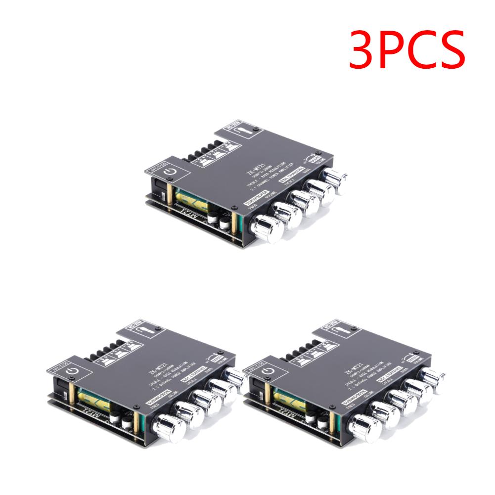 ZK-MT21 Amp Board Digital Power Subwoofer Amplifier Digital Power Amplifier Board AUX 12V 24V Board Bluetooth Power Amplifier