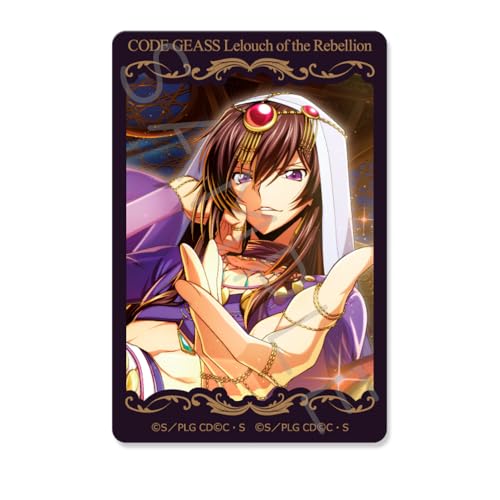 Code Geass: Lelouch of the Rebellion" 4th Clear Card Sticker A [10 Trading Types] 10-Piece Box