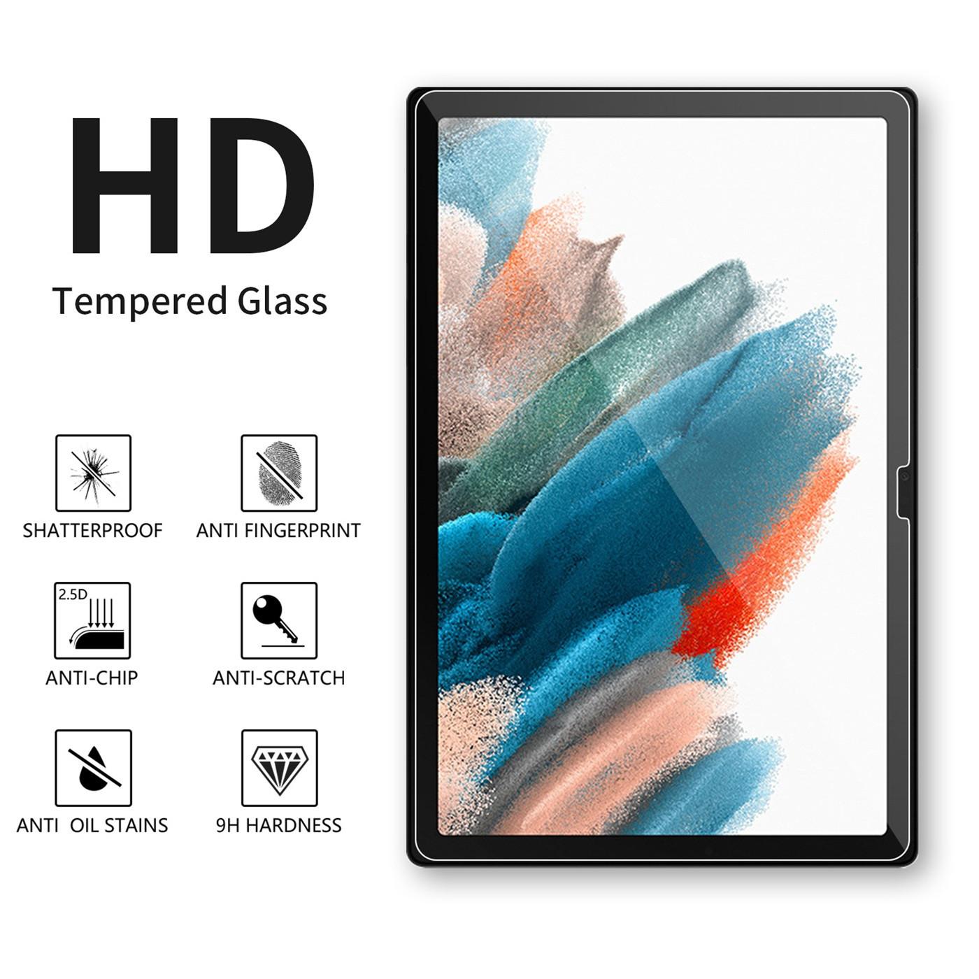 

Galaxy Tab A8 10,5-дюймовый 2022 SM-X200 X205 Прозрачная пленка из закаленного стекла с защитой от царапин 9H