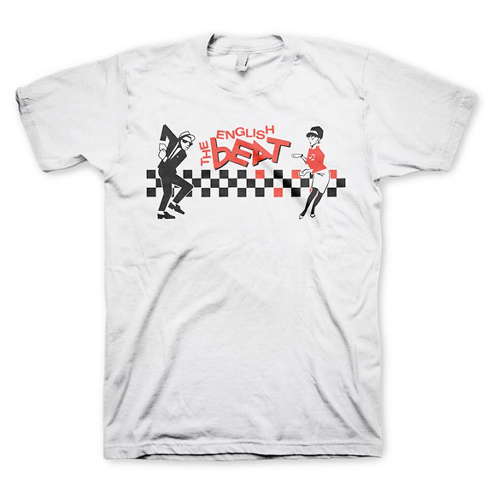 The English Beat - Dance - XL White t-shirt Unisex T-Shirt L