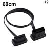 Car Auto 16 Pin Male to Female OBD2 Extension Cable Diagnostic Adapter