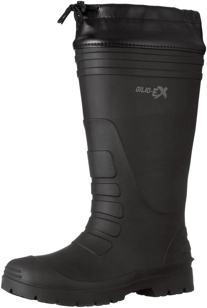 Guilio Lightweight Hybrid EVA Long Rain Gardening and Sizes Men's Boots, Work, Black, 25.5-26.0cm