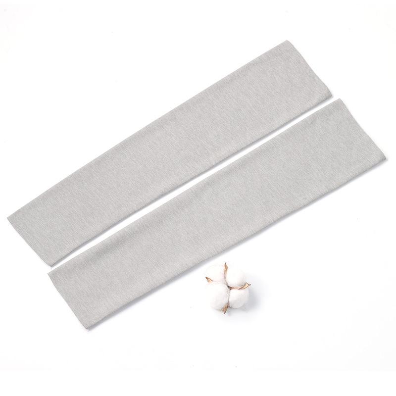 Jedwabna mulberowa opaska na łokieć dla mężczyzn i kobiet - Cienka, długa rękawowa ochrona ramienia na wiosnę/lato