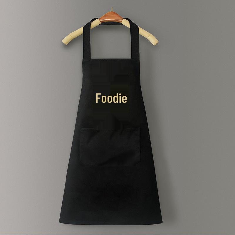 Waterproof & Oil-Proof PVC Logo Apron with Waistband for Kitchen and Catering