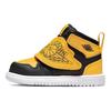 Sky Jordan 1 Nero Bianco Oro Università (TD) Sneakers per neonato BQ7196-035