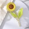 1 Pcs Fashion Exquisite Sunflower Hair Claws For Women Girls Party Hair Accessories