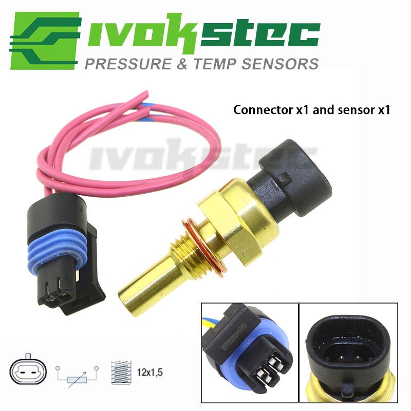 96182634 Water Coolant Temperature Sensor&Connector For Chevy Buick Excelle Escalade Cadillac Daewoo GMC Pontiac Opel Vauxhall