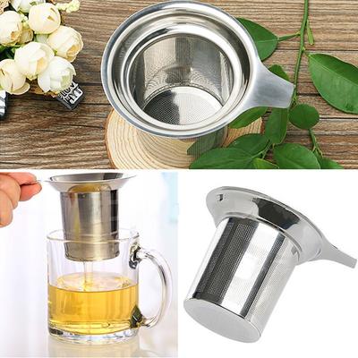 Filtru de plasă pentru infuzor de ceai din oțel inoxidabil cu capacitate mare