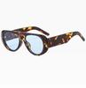 Trendy Women Oval Cat Eye Sunglasses Retro Pilot UV400 Protection Summer Fashion Eyewear Gafas De Sol