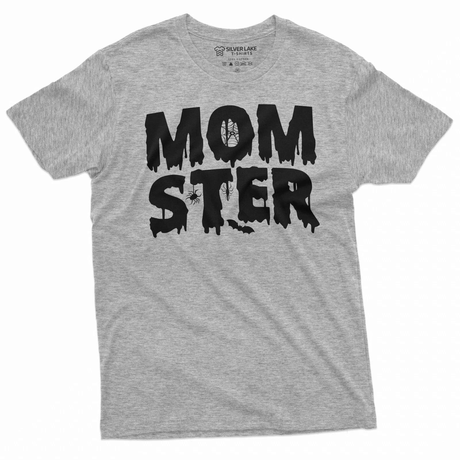 Mother Halloween T-shirt Moms Gift Momster Shirt Halloween Funny Shirt for mom XXXL