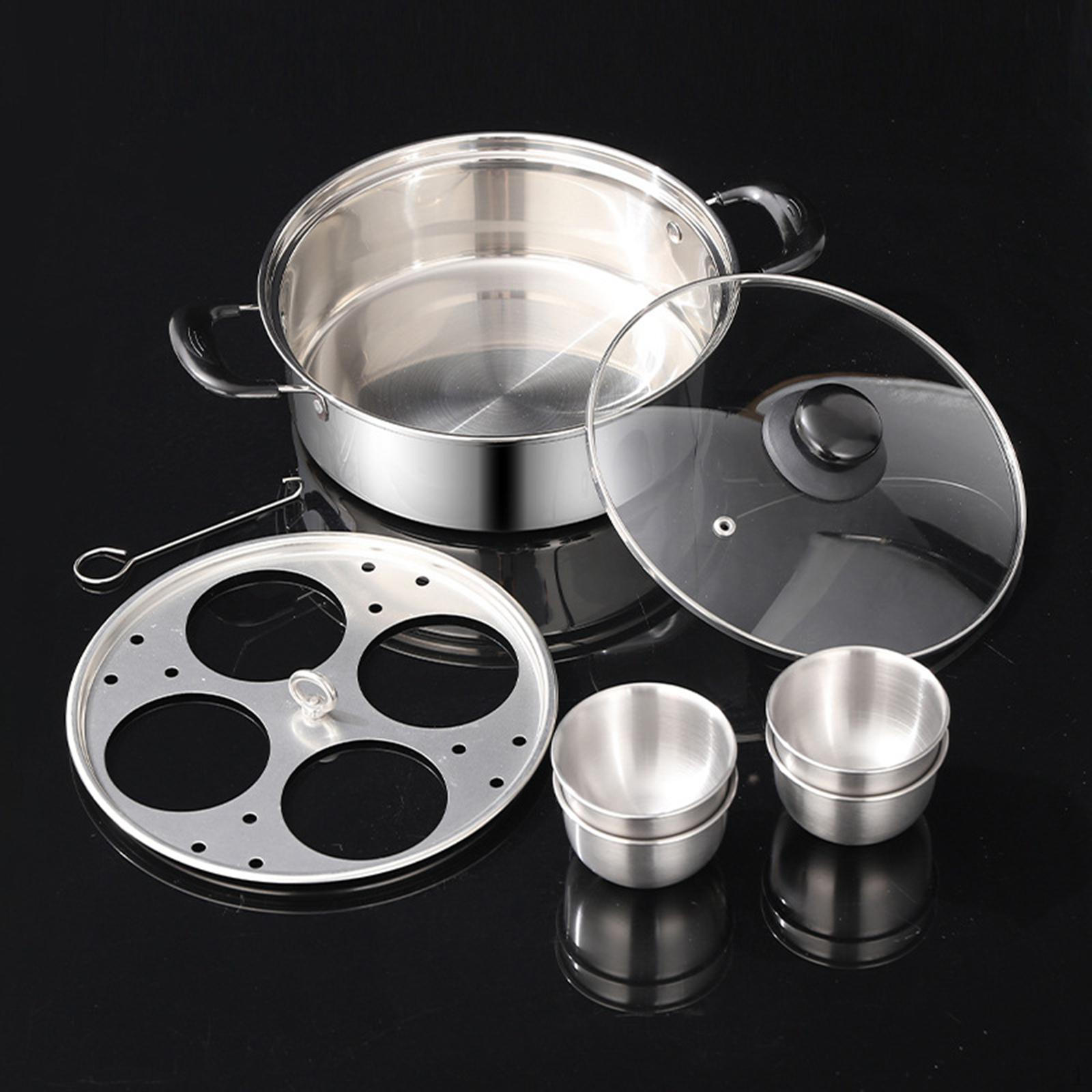 

Steaming Pot Cake Steamer Versatile Heavy Duty Kitchen Utensil Tool Cookware for Party Travel