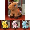 Plush Pony Keychain Toy With Soft Pp Cotton For Animal Lovers And Bag Decor
