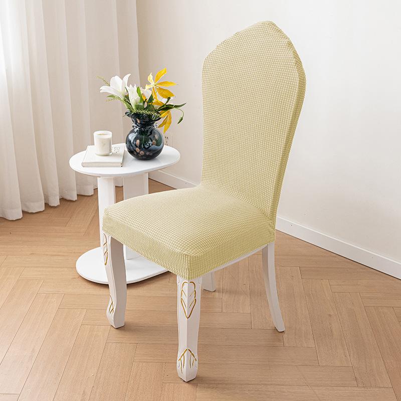Thickened and High Non-slip Chair Cover American Seat Cover Luxury Dining Table Stool Cover Dust Resist and Wear-resistant All Seasons