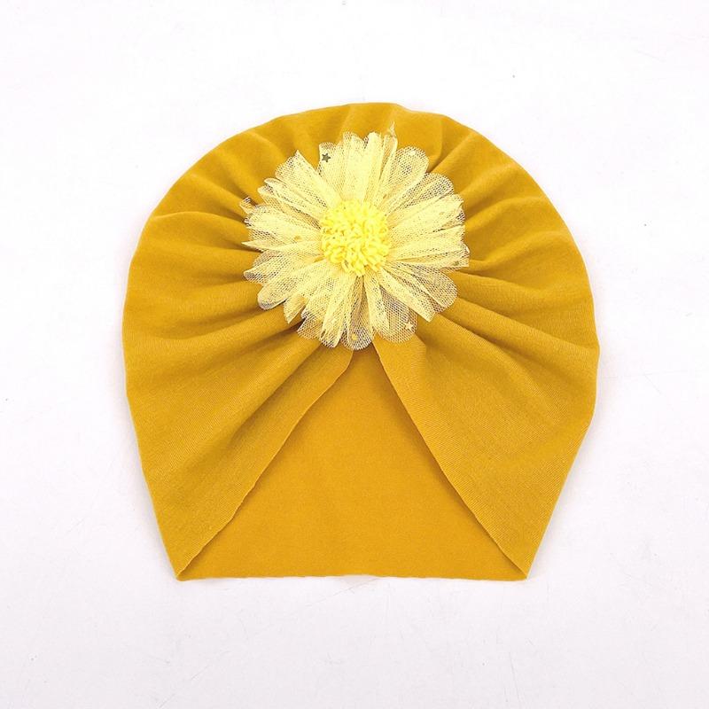 New children's borderless thin breathable hat, baby plain spring and summer headscarf hat Baby hat