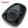 5/6 Speed Car Styling Gear Shift Knob For Mercedes Benz C Class W203 S203 Stick Lever Knob Shifter Leather Gaitor Boot Cover