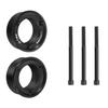 CNC Precision Tooth Pattern Eccentric BB Steel Spindle